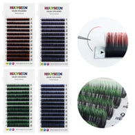 GAHAMACA 5D W Shape Lashes 3D 4D YY Eyelashes Extension Premade Volume Fans Natural Lashes Clover Professional Makeup