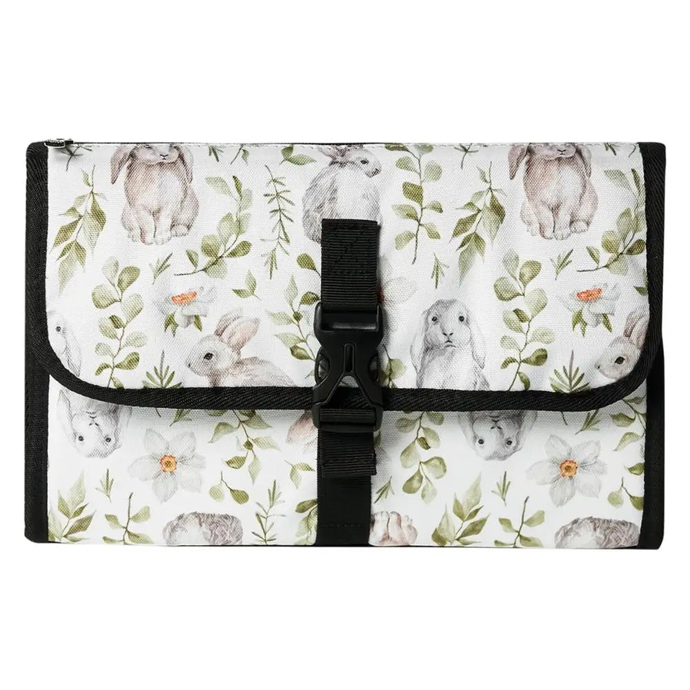 Portable Baby Changing Pad with Pockets Waterproof Travel Diaper Changing Station Kit for infant outdoor Gifts