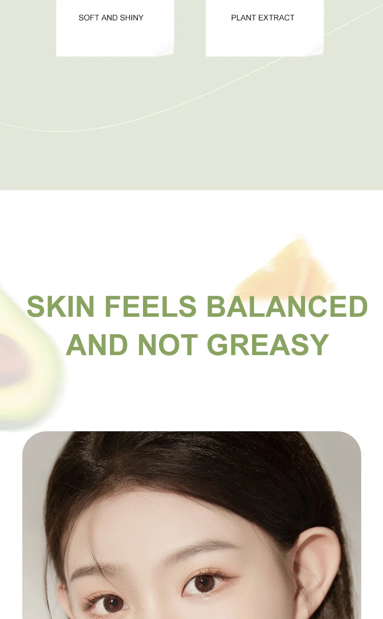 Ocheal Avocado Cleansing Makeup Remover Gel Stick Facial Eye Lip Orange Deep Cleaning Balm Cream Stick Clean Cleanser Skin Care