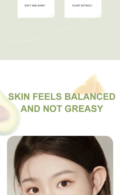 Ocheal Avocado Cleansing Makeup Remover Gel Stick Facial Eye Lip Orange Deep Cleaning Balm Cream Stick Clean Cleanser Skin Care