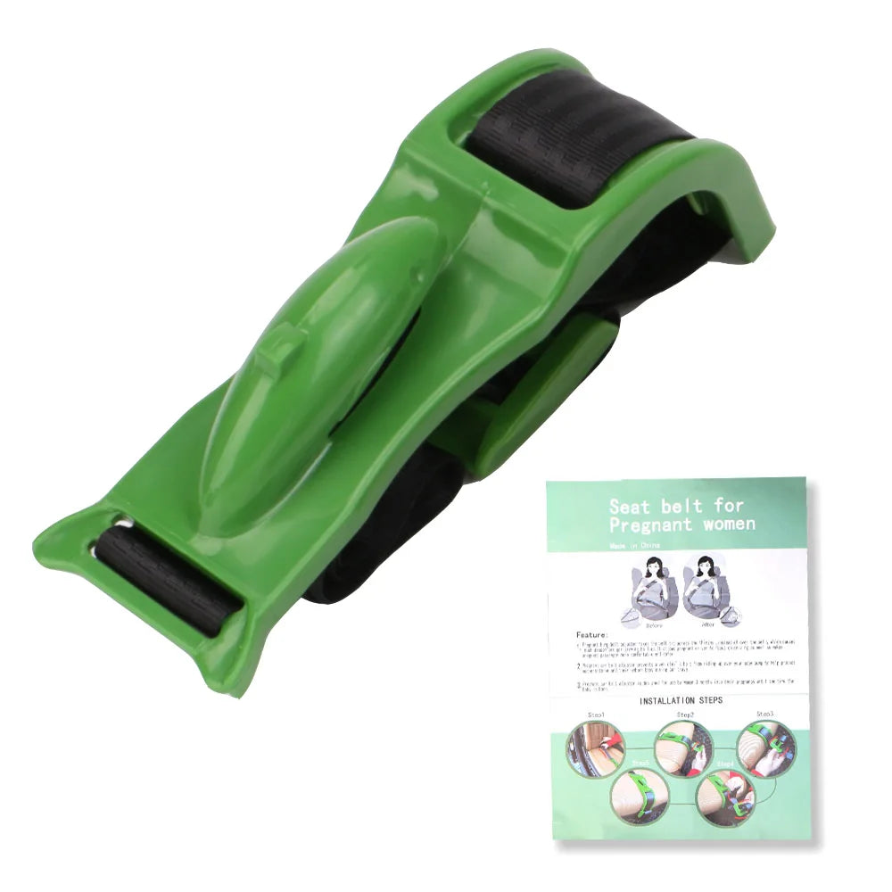Pregnant Car Seat Belt Adjuster Pregnant Woman Driving Safe Belt Comfort Safety for Maternity Moms Belly Protect Unborn Baby