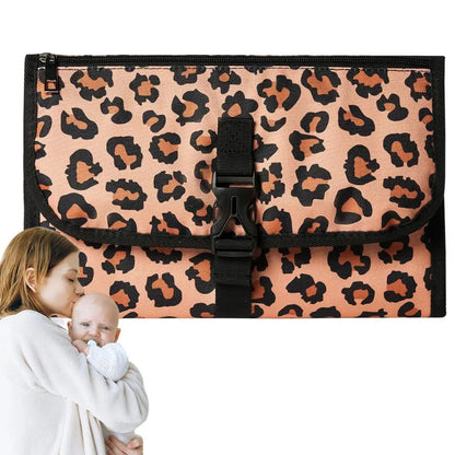 Portable Baby Changing Pad with Pockets Waterproof Travel Diaper Changing Station Kit for infant outdoor Gifts