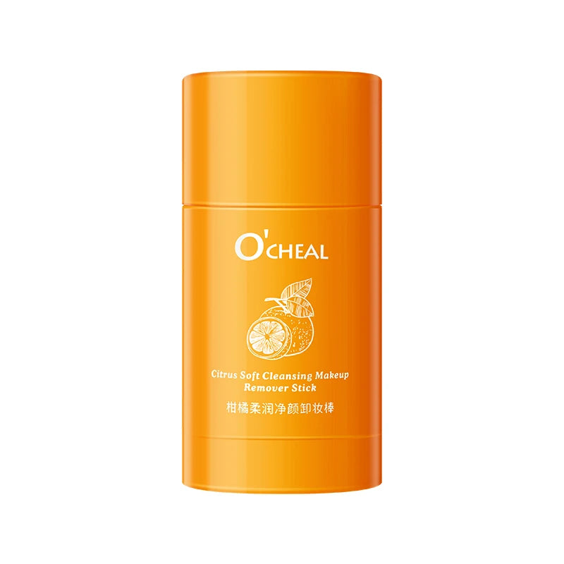 Ocheal Avocado Cleansing Makeup Remover Gel Stick Facial Eye Lip Orange Deep Cleaning Balm Cream Stick Clean Cleanser Skin Care