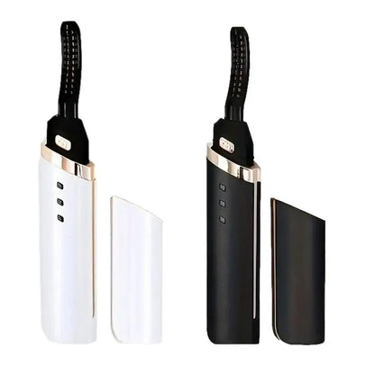 Electric Eyelash Curler USB Heated Electric Eye Lash Curlers Anti-scald Electric Eyelash Roller 10Seconds Heat Up, 3Temp Setting