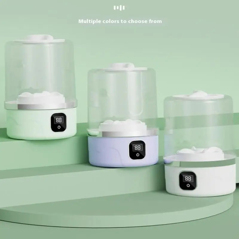 Portable Mini Washing Machine Small Laundry Washer Machine Clothes Cleaning Tool For Dormitories Travel Camping Hotel Apartment