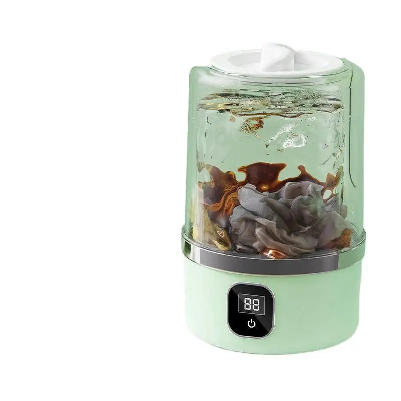 Portable Mini Washing Machine Small Laundry Washer Machine Clothes Cleaning Tool For Dormitories Travel Camping Hotel Apartment