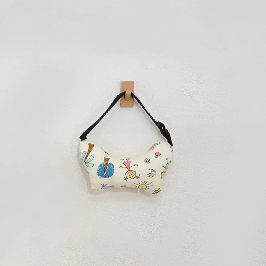 Car Sleeping Safety H-Shape Travel Pillow Car Travel Head Pillow Support Kid and Adult Cushion for Auto Seat Safety Neck Pillows