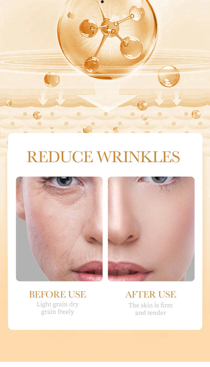10PCS Collagen Anti Wrinkle Facial Mask Anti Aging Fade Fine Lines Firm Skin Moisturizing Brightening SkinCare Korean Cosmetics