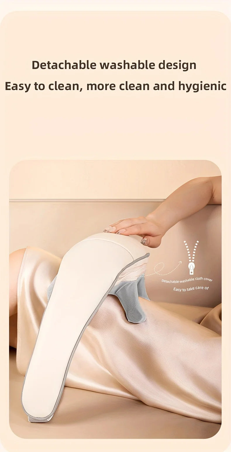 Electric Neck And Back Massager Wireless Neck And Shoulder Kneading Massage Pillow Trapezius Neck Cervical Back Massage Shawl