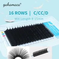 GAHAMACA 5D W Shape Lashes 3D 4D YY Eyelashes Extension Premade Volume Fans Natural Lashes Clover Professional Makeup