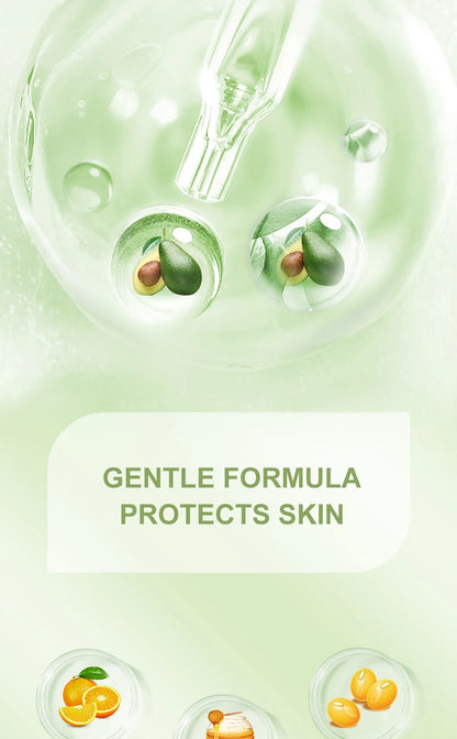 Ocheal Avocado Cleansing Makeup Remover Gel Stick Facial Eye Lip Orange Deep Cleaning Balm Cream Stick Clean Cleanser Skin Care